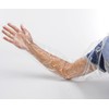 YIQXKOUY 100 Pieces Disposable Long Arm Gloves Dressing Gutting Gloves
