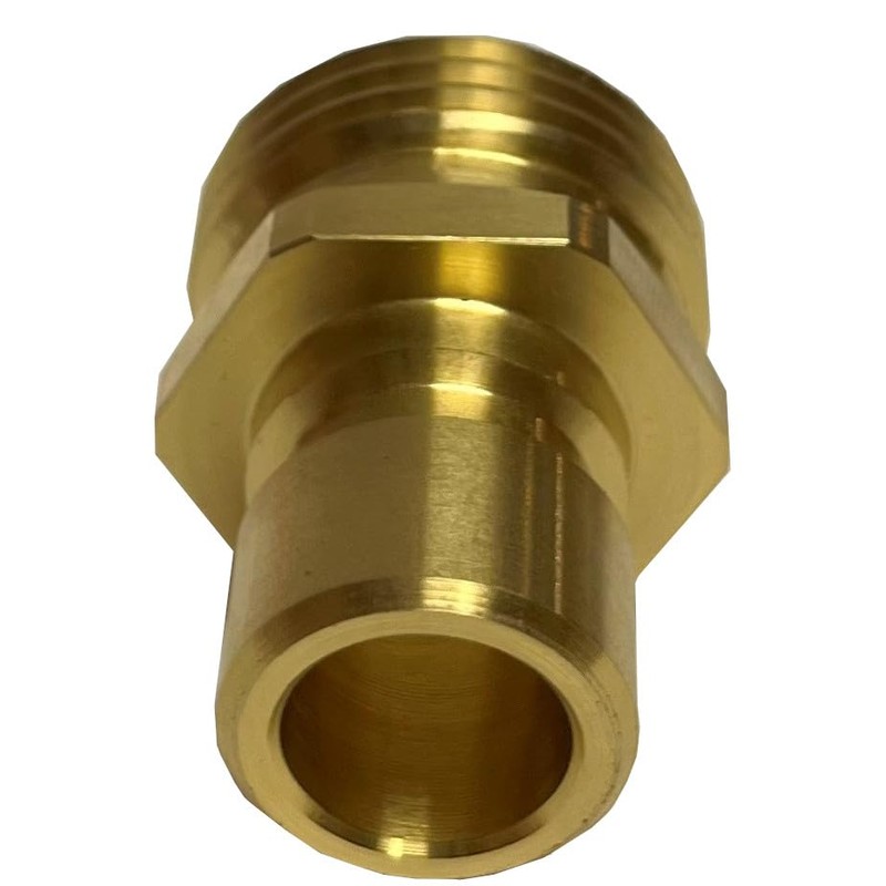 Orrco Brass Garden Hose Quick Connector - Male End -