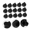 WOONEKY 20Pcs Gas Stove Replacement Knob Durable Control Knobs for