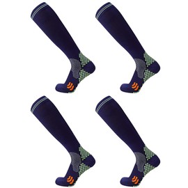 Compression Socks (2/3 Pair) for Men and Women 20-30 mmHg Compression Stockings Circulation for Cycling Running