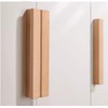 SYZOW 6 Pack Wooden Kitchen Cupboard Handles, Cabinet Hardware Drawer