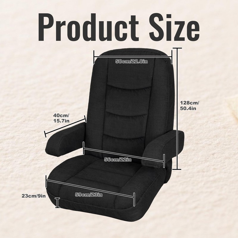 2Pcs Composite Fabric RV Seat Covers for Captain Chair with