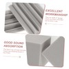 Levemolo 16pcs Low Frequency Sound Absorbing Cotton Acoustic Panels Sound