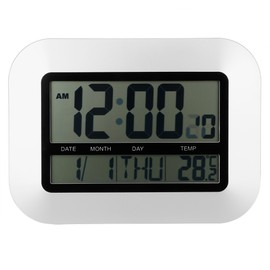 Household Multi Functional Fashionable Digital Clock Electronic Thermometer with Calendar Display