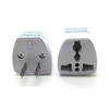 GRLRCR Travel Power Adapter, High Performance Universal UK EU AU