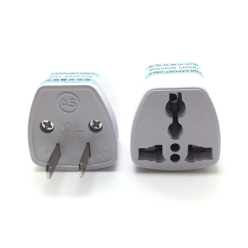 GRLRCR Travel Power Adapter, High Performance Universal UK EU AU