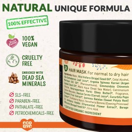 Mascarilla Capilar Ecolove Deep Conditioning Zanahoria Pumpk