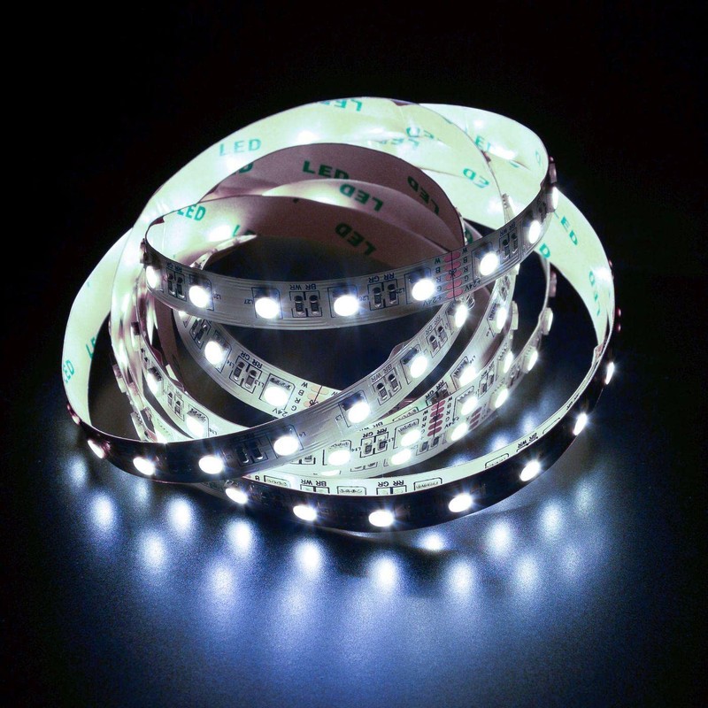 RGBW RGB+W 6000K LED Strip 4in1 Chip 500cm 5m ;