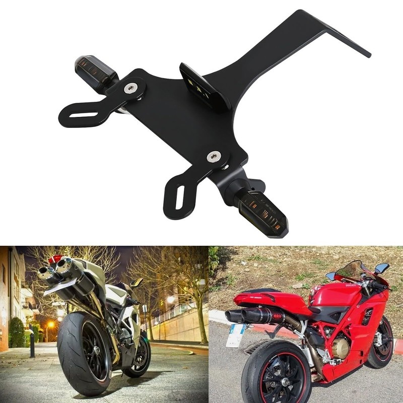 Janice Rear Short Tail Tidy Fender Eliminator LED Turn Signal