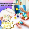 60 Pcs Foam Brushes, Reusable Sponge Brushes Round Stencil Brush