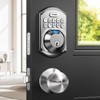 TEEHO TE002K Keyless Fingerprint Deadbolt Door Lock - Smart Lock