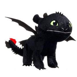 How To Train Your Dragon Soft Toy Toothless Night Fury Plush 22cm