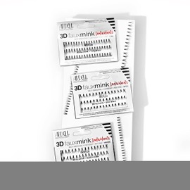 3D Faux Mink Individuals Medium