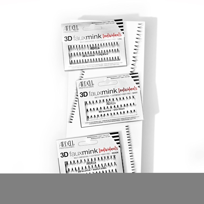 3D Faux Mink Individuals Medium