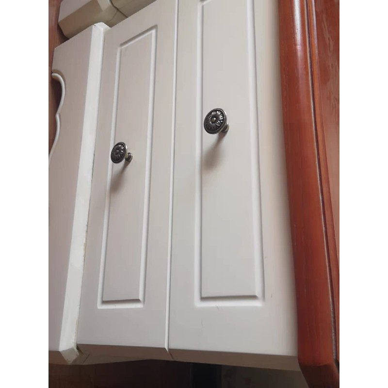 GDQLCNXB Pull Handle Metal Flower Shape Cabinet Drawer Door Knob