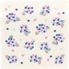 Wataol Semi Wash (Towel Handkerchief) Hydrangea Murasaki