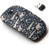 2.4G Wireless Mouse with Cute Pattern Design for All Laptops
