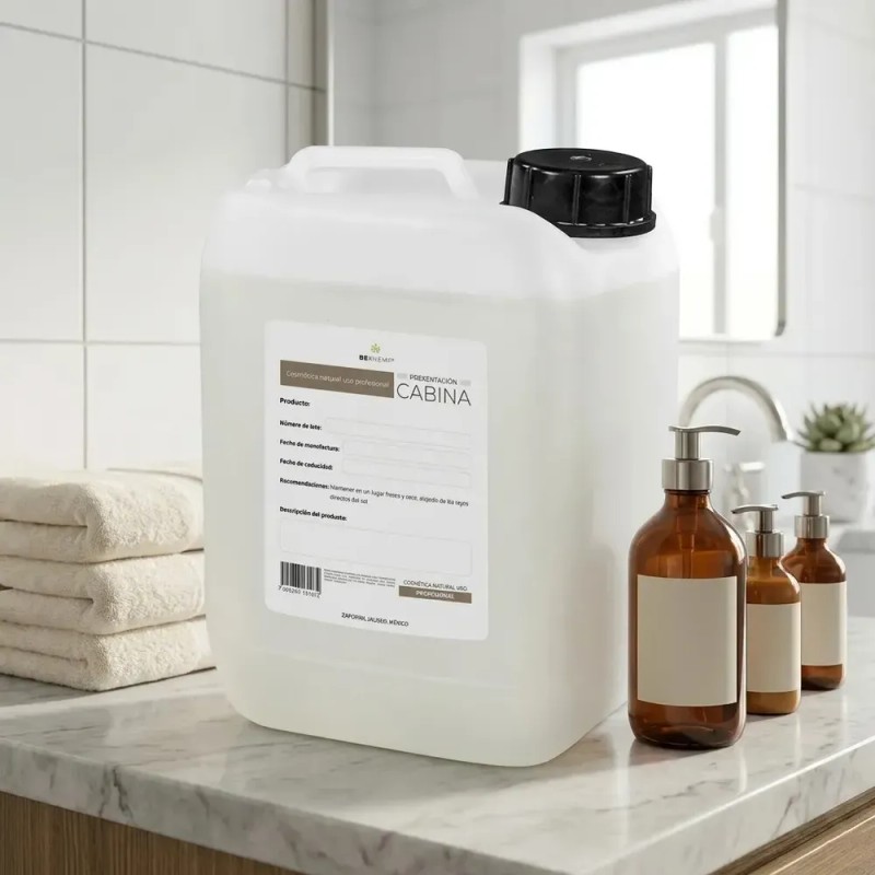 Shampoo Fortalecedor sin Sales de Romero A Granel 10 Litros