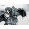 Winged Ram Horned 'Stone' Gargoyle Chimera Guardian Gothic Statue Superb