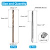 sourcing map Tap and Drill Bit Set, 2pcs M3 x