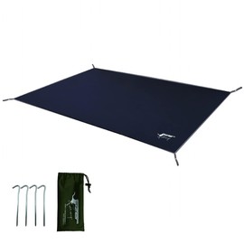 Eizer Camp Ground Sheet, Mountain Tent, 80.7 inches (205 cm), 35.4 inches (90 cm), 47.2 inches (120 cm), Lightweight, Waterproof, Alpine for 1 and 2 People, Undersheet, Ground Sheet for 2 People, 80.7