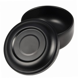 Ipetboom Elegant Stainless Steel Shaving Bowl Shaving Soap Container for Razor Men