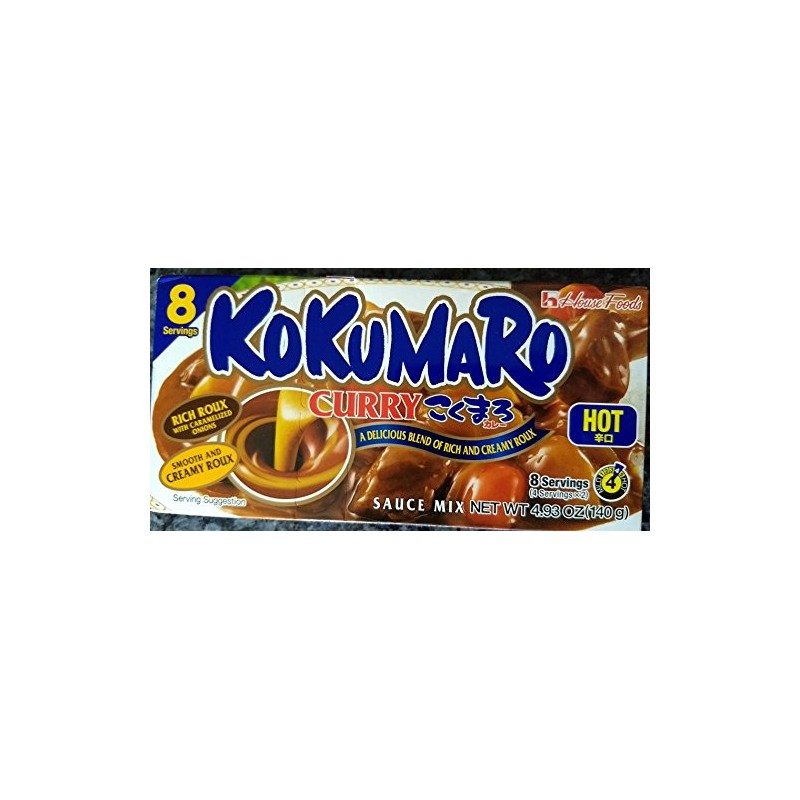 Kokumaro Curry Hot 4.9 oz, One pack