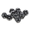 Yourandoll 10pcs Polyhedral Dice D12 Dice 12 Dice for Dungeons
