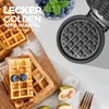 Mini Waffle Iron for Classic Waffle Maker, Small Waffle Maker