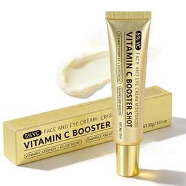 Vitamin C Booster Shot Serum, Crema Facial con Vitamina C, Glutatión y Niacinamida para Rostro - Complexo Iluminador para Manchas en la Cara y Piel...