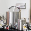 Dulton (Dalton) Dust Bin, Tan Ball Trash Can Dust Bin