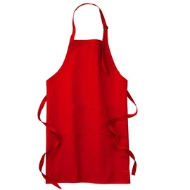 Stars and Stripes Apron Chef Red Apron Plain Long Length Pocket Aprons