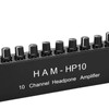 10 Channel Headpone Magnifier Stereo Audio Distribution Splitter Independent Control