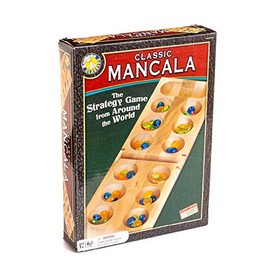 Endless Games Juego de Mesa Mancala – Juego de Estrategia clásico para Familiares y Amigos a Partir de 7 años (6030)