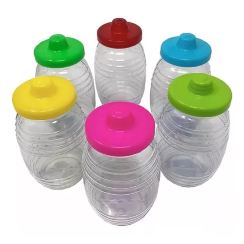 Plásticos genéricos Vitrolero De Plástico Con Tapa Capacidad De 4