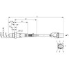 Bosch 0258017025 - Lambda sensor with vehicle-specific connector