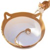 FHKPET Instinct Basket, Stimuli Handwoven cat Basket Rope Cotton Eliminates