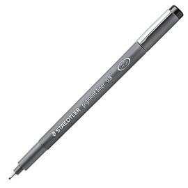 Staedtler Pigment Liner, 0.8mm, Black Ink,Pack of 1aa