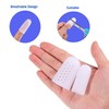 10 Pcs Silicone Finger Cots with Air Holes, Finger Protector