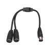 DIN 7 Pin Male to 2 DIN 7 Pin Female