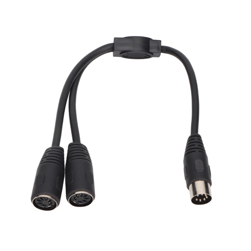 DIN 7 Pin Male to 2 DIN 7 Pin Female