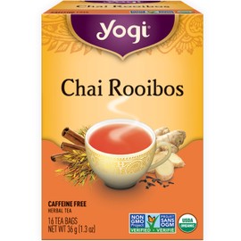 Yogi Tea - Chai Rooibos Tea - 6 Pack, 96 Tea Bags Total