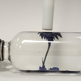 Ferrofluid Magnetic Liquid Display Bottle, Classic Black ferro fluid liquid metal STEM, Magnetic Desk Ornament with Neodymium Magnets, Desk Accessory