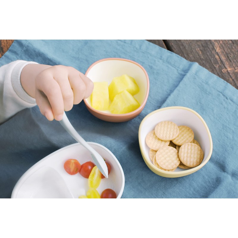 KINTO 26443 BONBO Snack Bowl 150ml Yellow Kids Baby Dishwasher