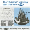ALVIN, Spin-O-Tray, 9893-1, Rotating Desktop Receptacle, Art, Drafting, and Design