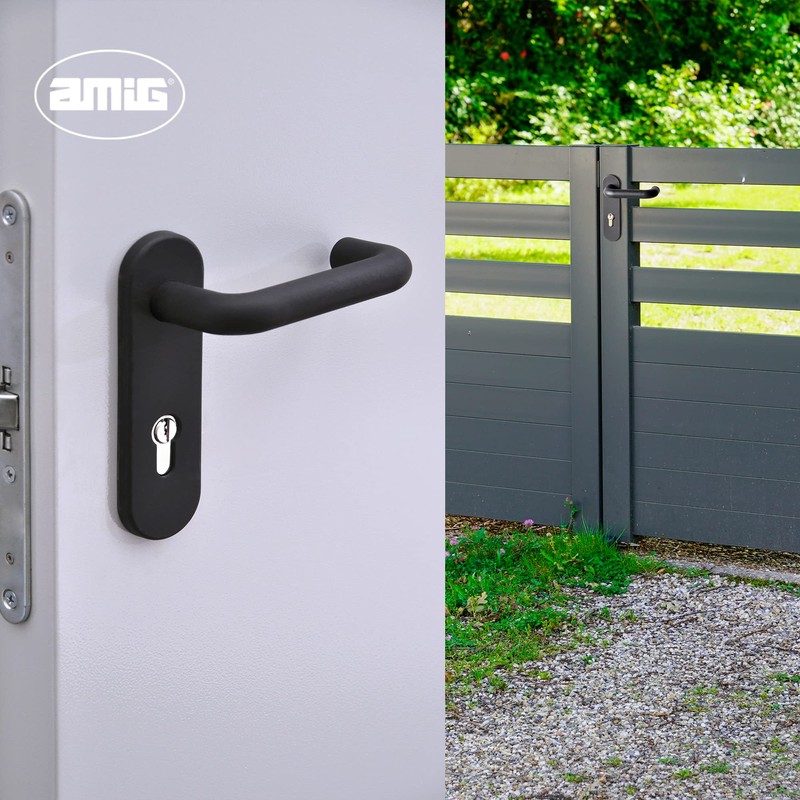 Amig - Set of Door Handles with Polypropylene Plate |