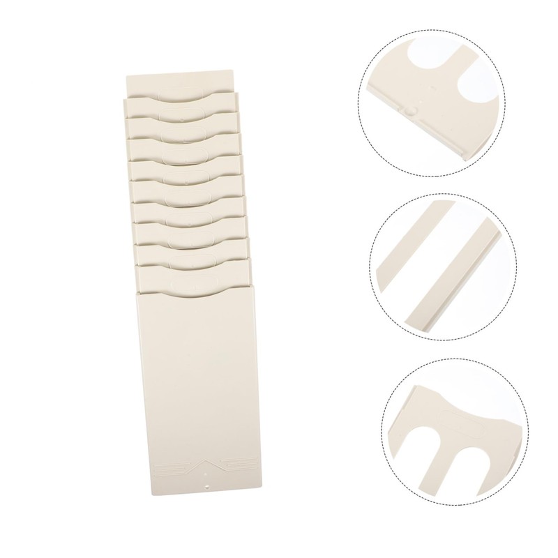 Operitacx Flexible Holder 10 Slots Garage Organizers for Warehouse Material