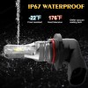 SHENKENUO LED Headlight Kit 9005 H1 Combo 6000K Bulb for