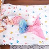Catalonia Classy Mermaid Tail Blanket, Soft Warm Plush Fleece Sleeping
