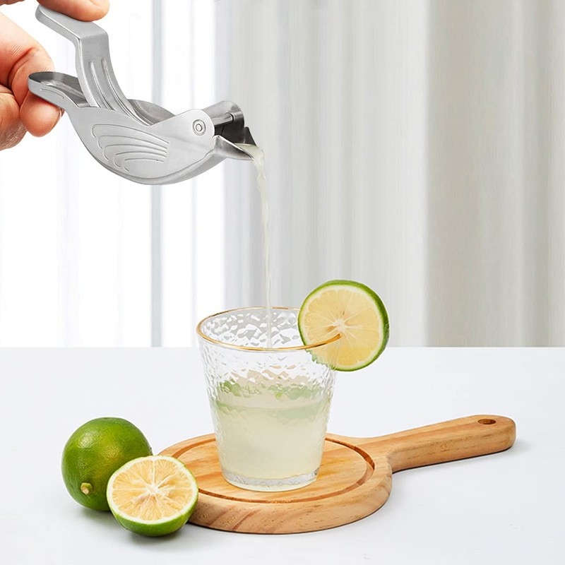 Zayookey Bird Lemon Squeezer Manual Lemon Squeezer Stainless Steel Handheld